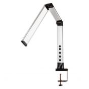 LED lamp tafelmodel met tafelklem zilver MSP-01A SILVER