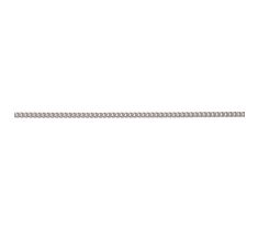 CHAINE GOURMETTE OR BLANC 1,4 MM