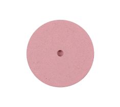 RUBBER SCHIJFJE 22 X 1 MM ROZE.
