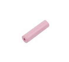 RUBBER STAAFJE 6 X 23MM ROZE.