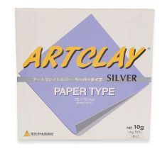 ART CLAY-ZILVER PAPERTYPE 75X75 MM