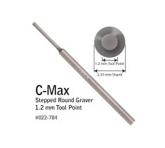 C-MAX STAP STEKER, ROND 1.2 MM, PUNT 12 MM