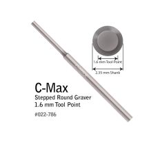 C-MAX STAP STEKER, ROND 1.6 MM, PUNT 15 MM