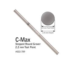 C-MAX STAP STEKER, ROND 2.2 MM, PUNT 15 MM