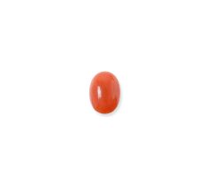 CORAIL ROUGE CABOCHON OVAL 12 X 8 MM