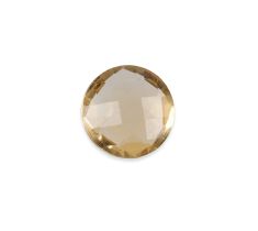CITRINE RONDE TAILLE FACETTE DOUBLE 10,0 MM