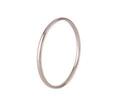 *ZILV.BANGLES 5MM-68MM EXTRA GROOT