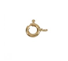 Veerring 6.0 mm standaard 14 karaat geelgoud