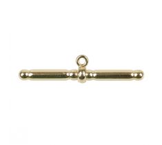Kapittelstokje groot 33.0 x 3.0 mm 14 karaat geelgoud