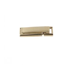 Klapslot 6.0 x 16.0 mm verend glad 14 karaat geelgoud
