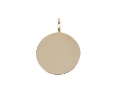 *GG GRAVEERPL ROND 13 MM M. VAST OO