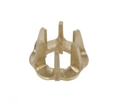 Chaton 6-poot spiegel 2.8 mm 14 karaat geelgoud
