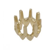 Chaton 8-poot klassiek 7.5 mm 14 karaat geelgoud