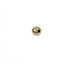 PERLES OR JAUNE 1 TROU 3,0MM