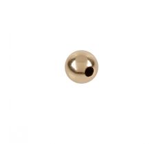 PERLE OR JAUNE 2 TROUS MOD. LÉGER 5,0 MM