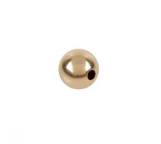PERLE OR JAUNE 2 TROUS MOD. LÉGER 6,0 MM