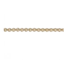 Jasseron collier 3.0 mm 14 karaat geelgoud
