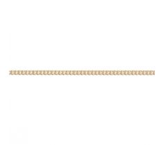 Gourmet collier geslepen 1.5 mm 14 karaat geelgoud