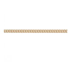 Gourmet collier geslepen 2.4 mm 14 karaat geelgoud