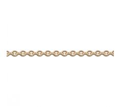 Anker collier rond ongeslepen 2.7 mm 14 karaat geelgoud