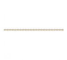 Anker collier facet geslepen 1.1 mm 14 karaat geelgoud