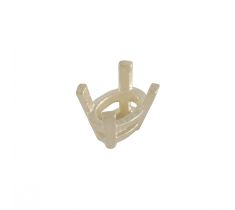 BM chaton model 7 - 8.5 x 6.5 mm 14 karaat geelgoud