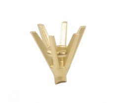 *14K GG DOMINO CHATON CRQ 9.0 MM