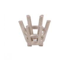 *14K WG DOMINO CHATON CR19 9.0 MM