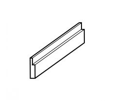 Zetkastenband 5.0 x 0.6 mm 14 karaat geelgoud
