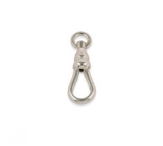 Musqueton 22.0 mm met draaibaar oog zilver