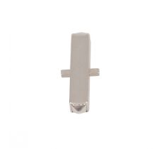 Blokje voor manchetknoopmechaniek (22-10) zilver