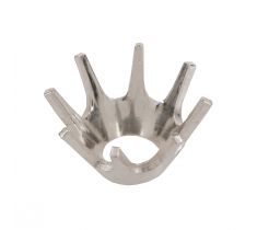 ZILV CHATON 8 PT ONDERW. 10.5 MM