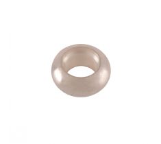 Zetkast rond bol open glad 4.0 mm steenmaat zilver