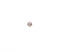 PERLE ARGENT 1 TROU 2,0 MM