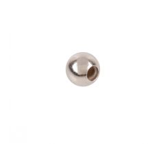 PERLE ARGENT AV./ GRAND PERÇAGE 5,0 MM