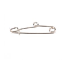Veiligheidsspeld groot 18.0 mm zilver