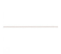 Gourmet collier geslepen 0.9 mm zilver