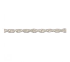 Koord collier 3.2 mm zilver