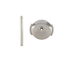 Reverspeldbeveiliger 7.0 mm met stift zilver