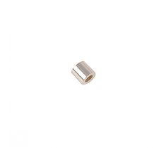 ŒILLET CYLINDRIQUE A PINCER ARG.1.8-0.9 MM