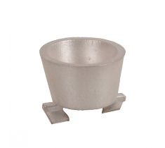 Domino zetkast CO4 - 7.0 x 5.0 mm zilver