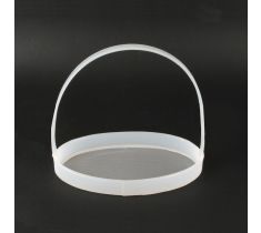 Inhangkorf kunststof 195 x 117 x 220 mm voor de ultrasoon zonder zijstukken
