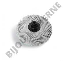 Polijstschijf habras wit grof/middel grofte 120 Ø 75 mm Jooltool