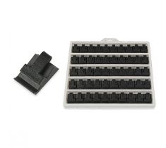 SUPPORTS DE BAGUE DELTA 2000 NOIRS PAR 50