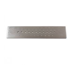 Trelijzer rond 3.0 - 0.5 mm - 31 gats
