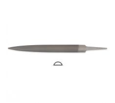 Vijl halfrond 200 mm kap 2 basterd Dick