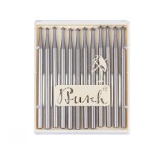 Set chatonfrezen 12 stuks 1.90-3.00 mm - Busch