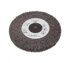 Polijstschijf lamellen grijs 110 x 10 mm met kern middel