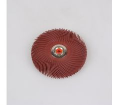 Habras schijf 76 mm rood 6 rij grofte 220 middel