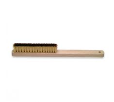 Handborstel 220 mm messing 0.08 mm 4 rij.